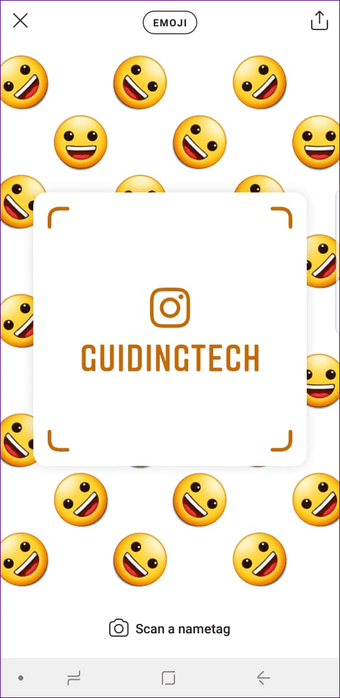 Instagram Nametag 5