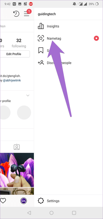 Instagram Nametag 7